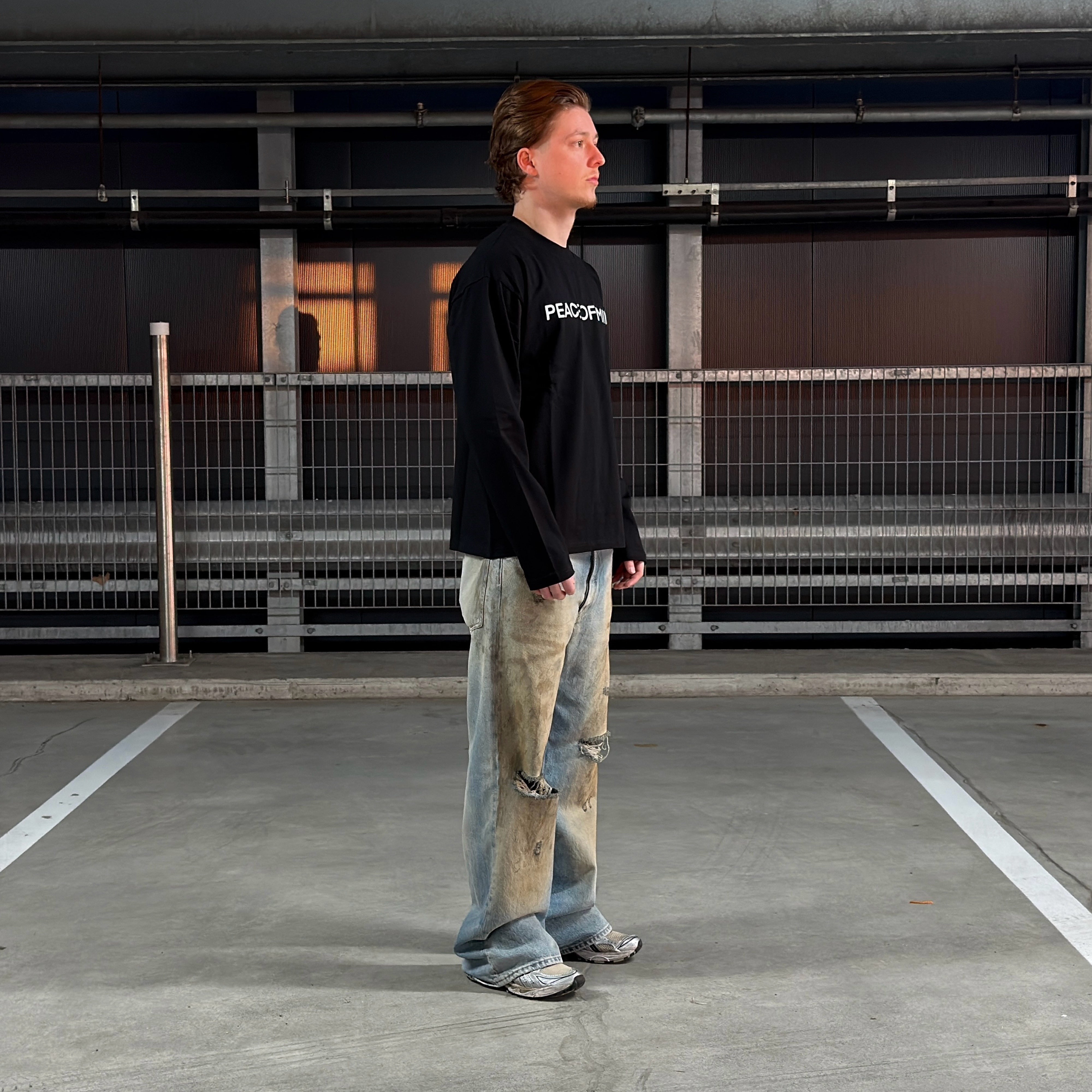 POM LONG SLEEVE - BLACK