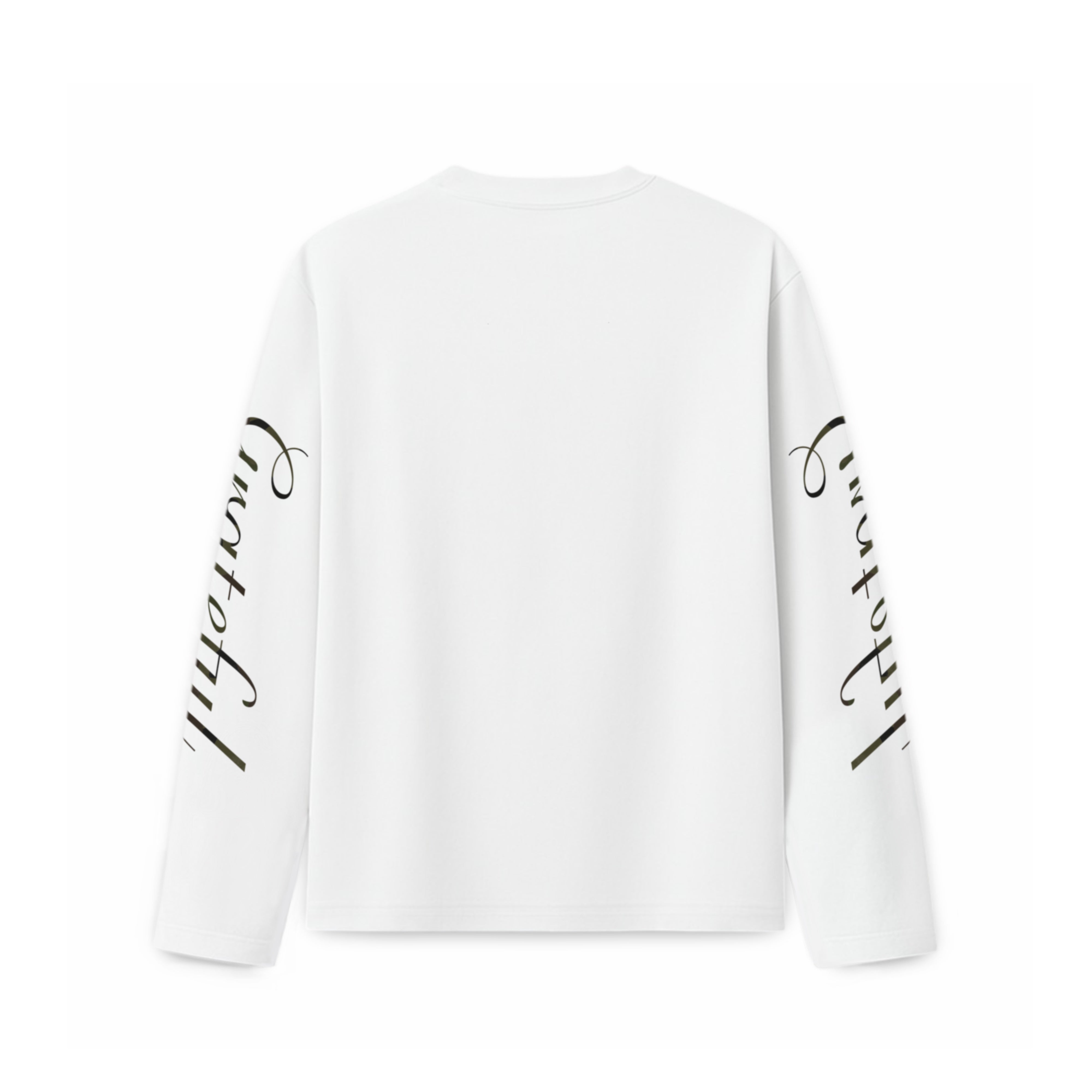 CAMO LONG SLEEVE - WHITE