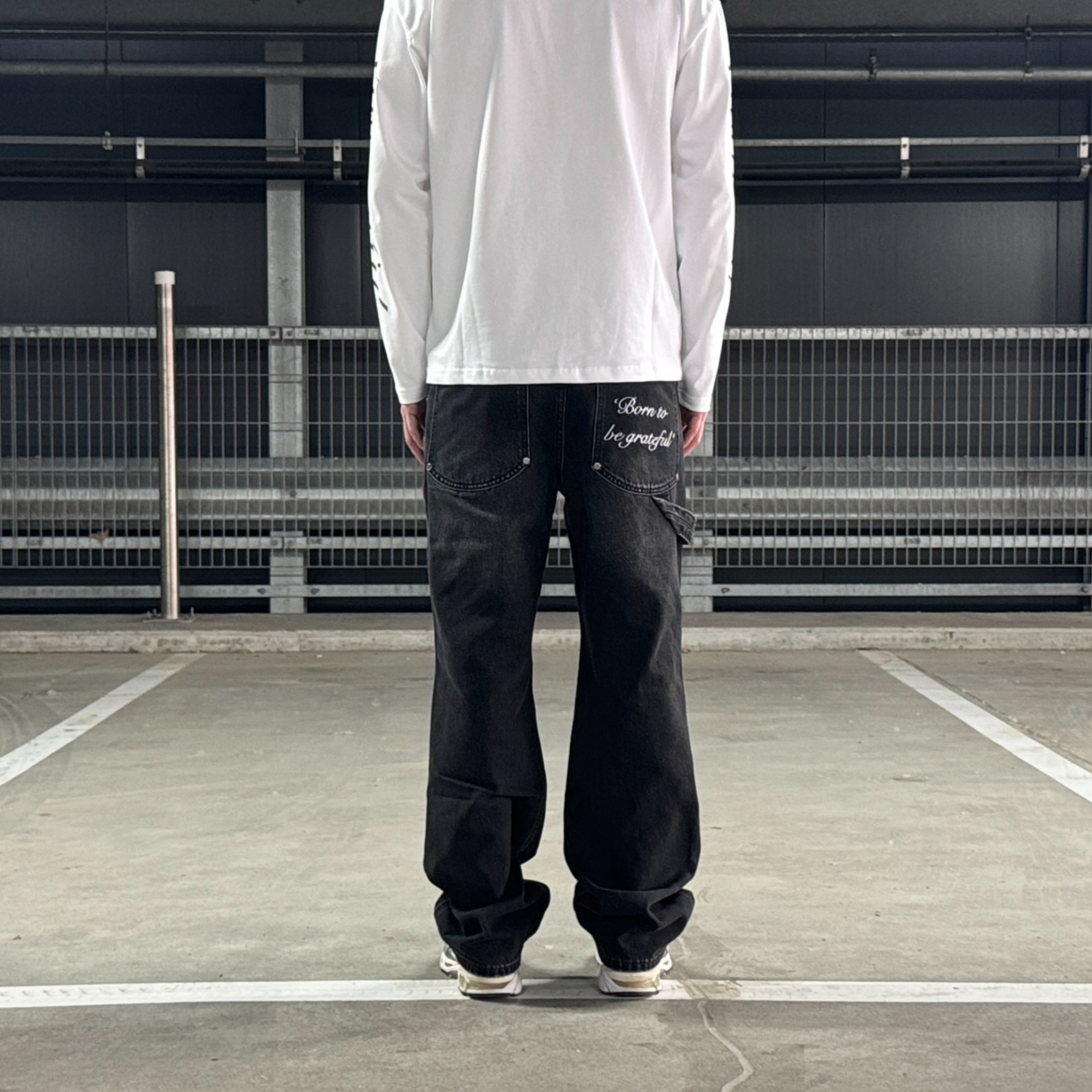 WASHED CARPENTER - BLACK