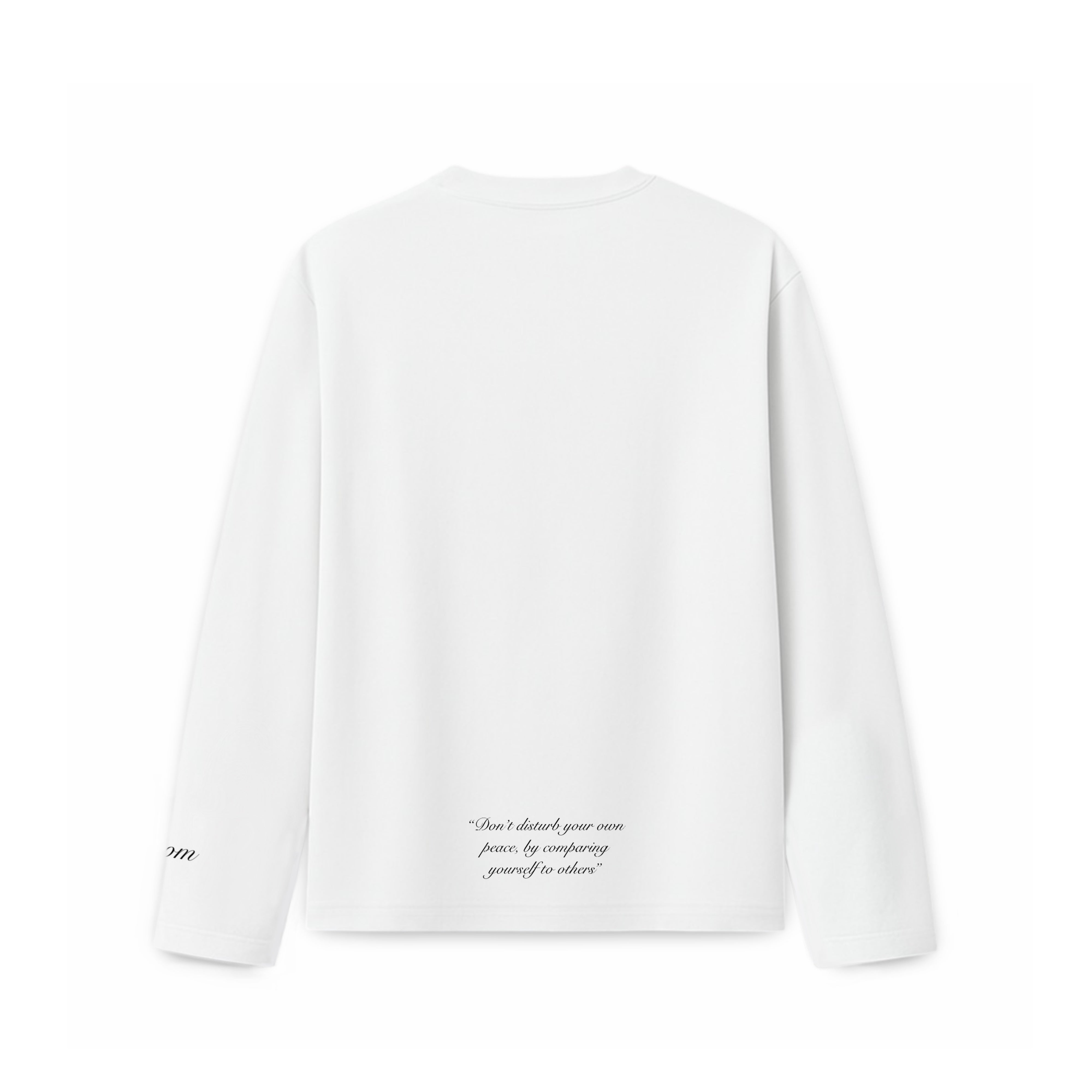POM LONG SLEEVE - WHITE