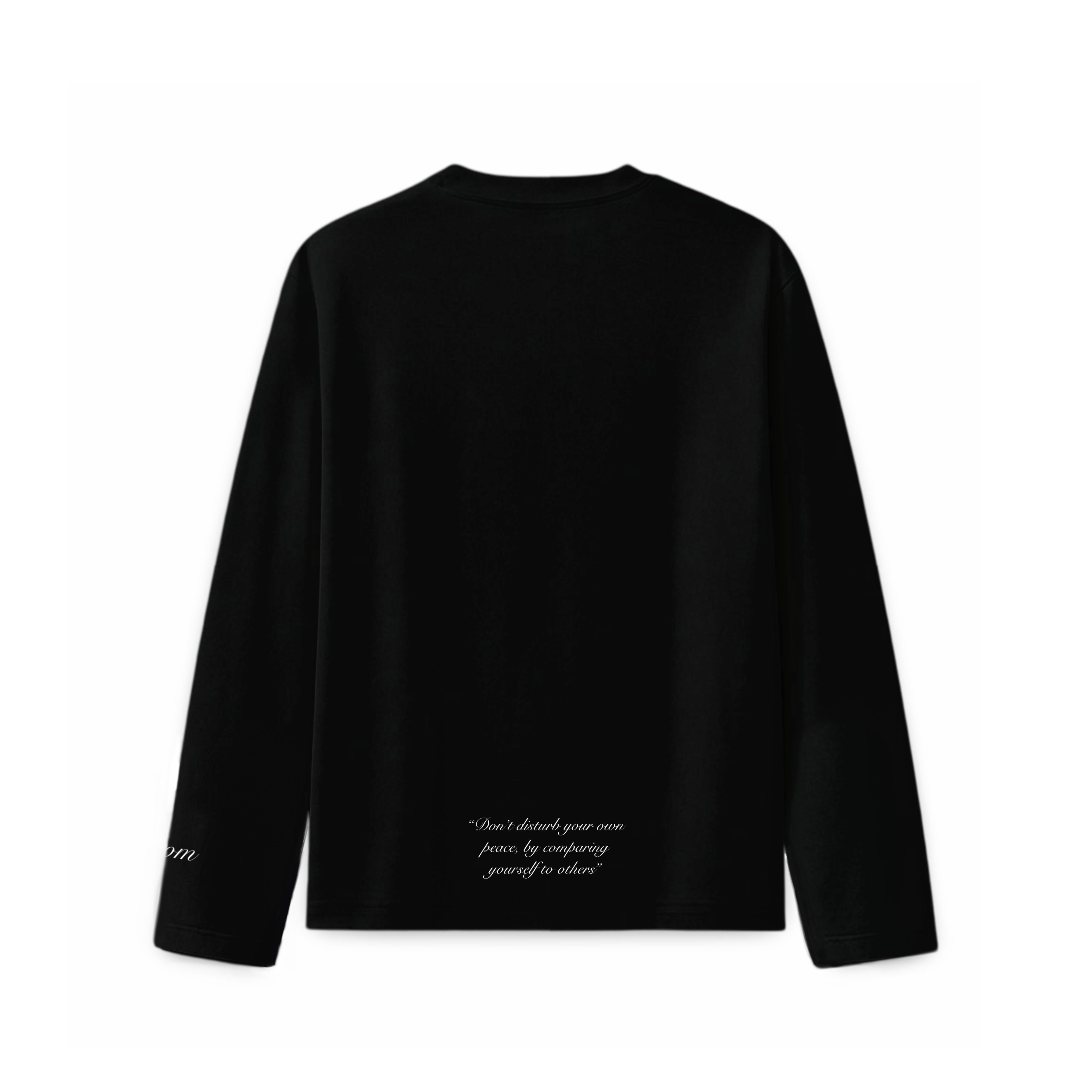 POM LONG SLEEVE - BLACK