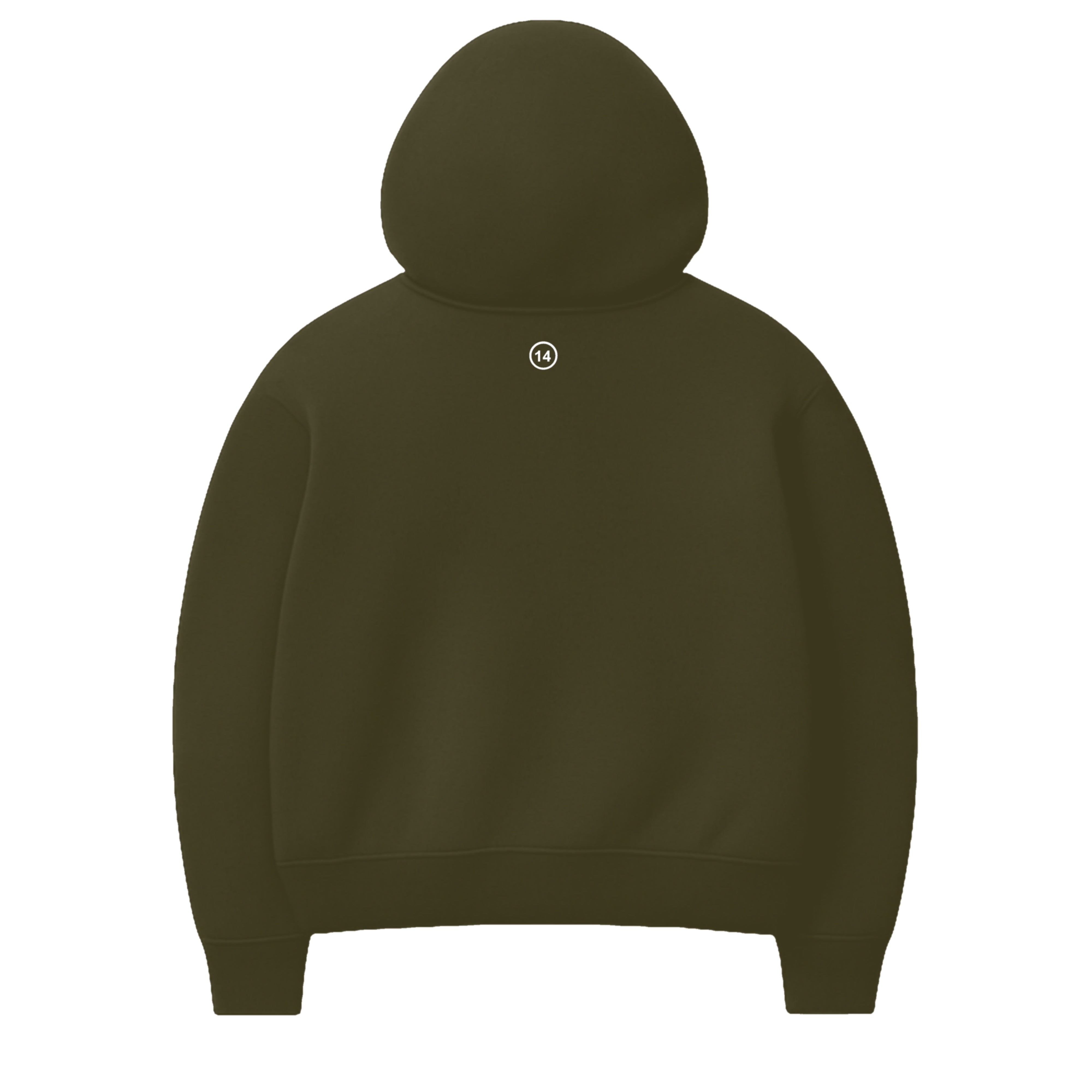 GOD BLESS HOODIE - OLIVE