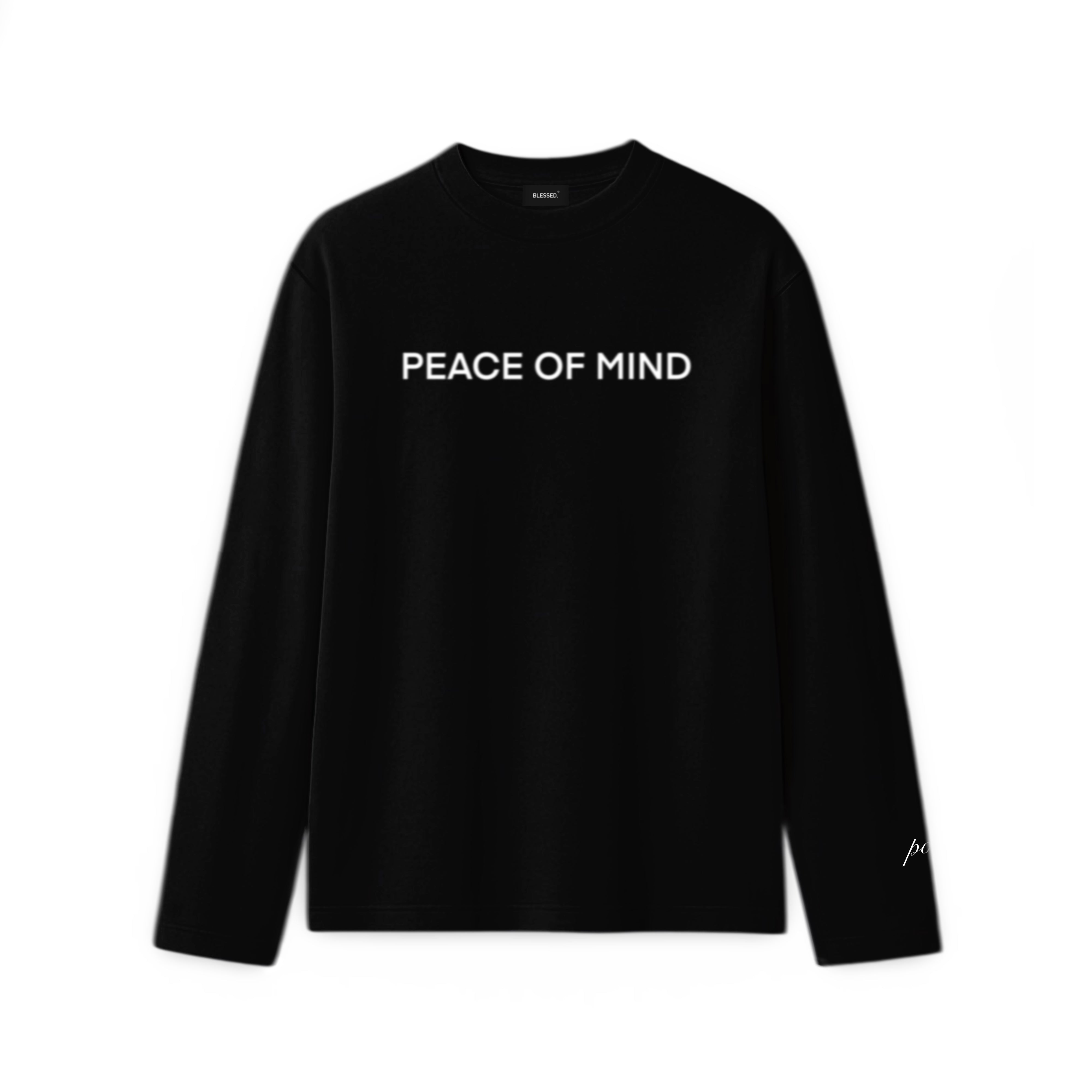 POM LONG SLEEVE - BLACK