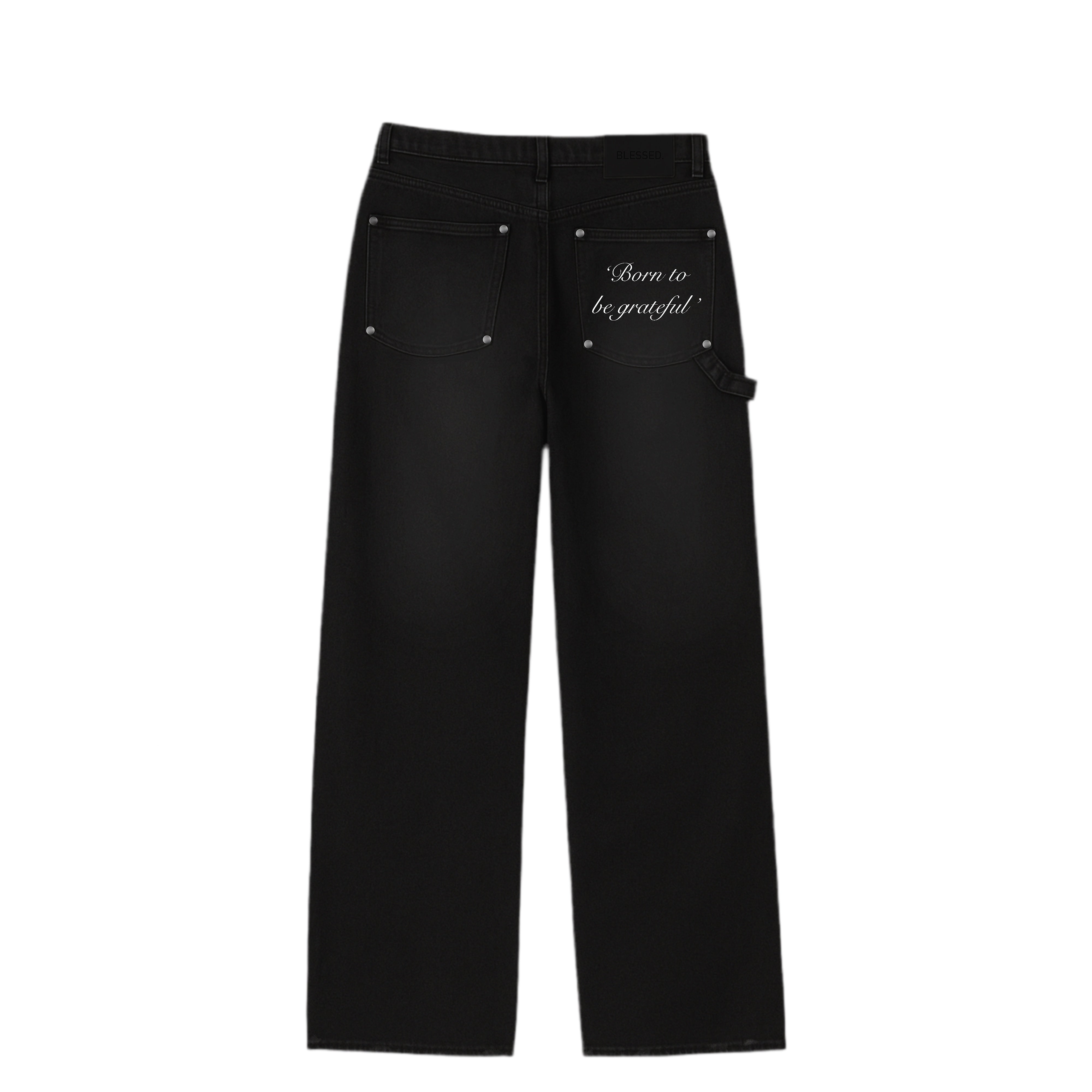 WASHED CARPENTER - BLACK