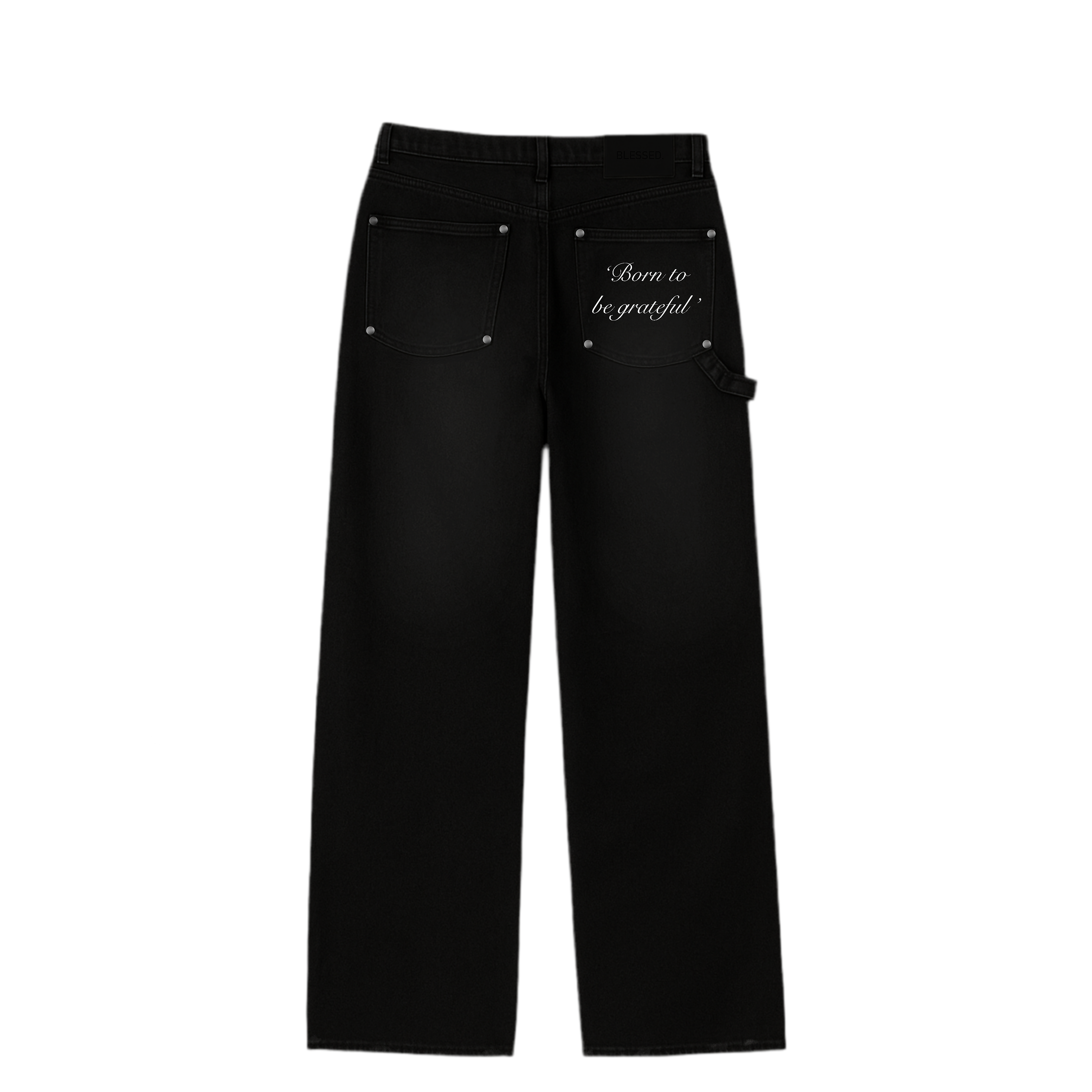 WASHED CARPENTER - BLACK