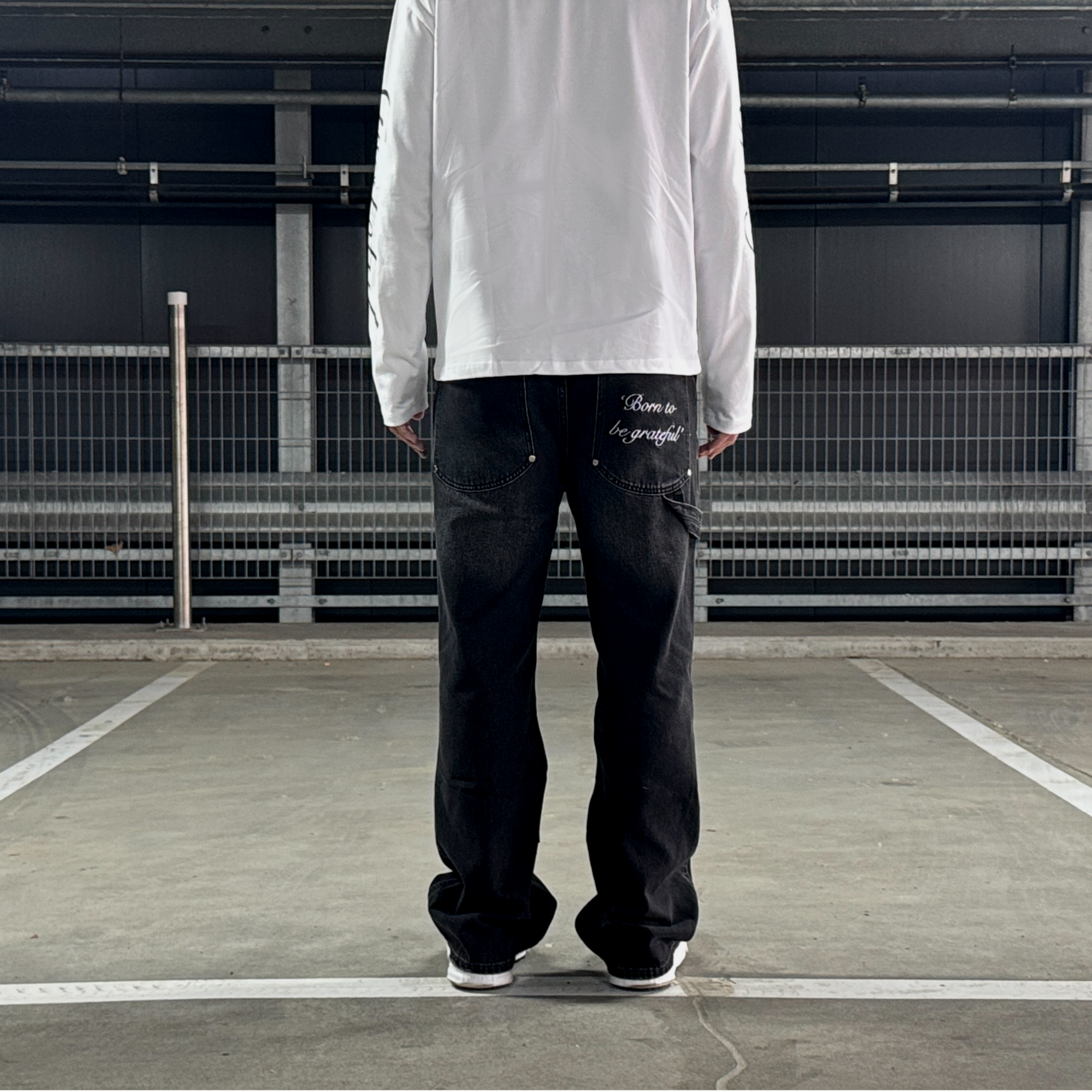 WASHED CARPENTER - BLACK