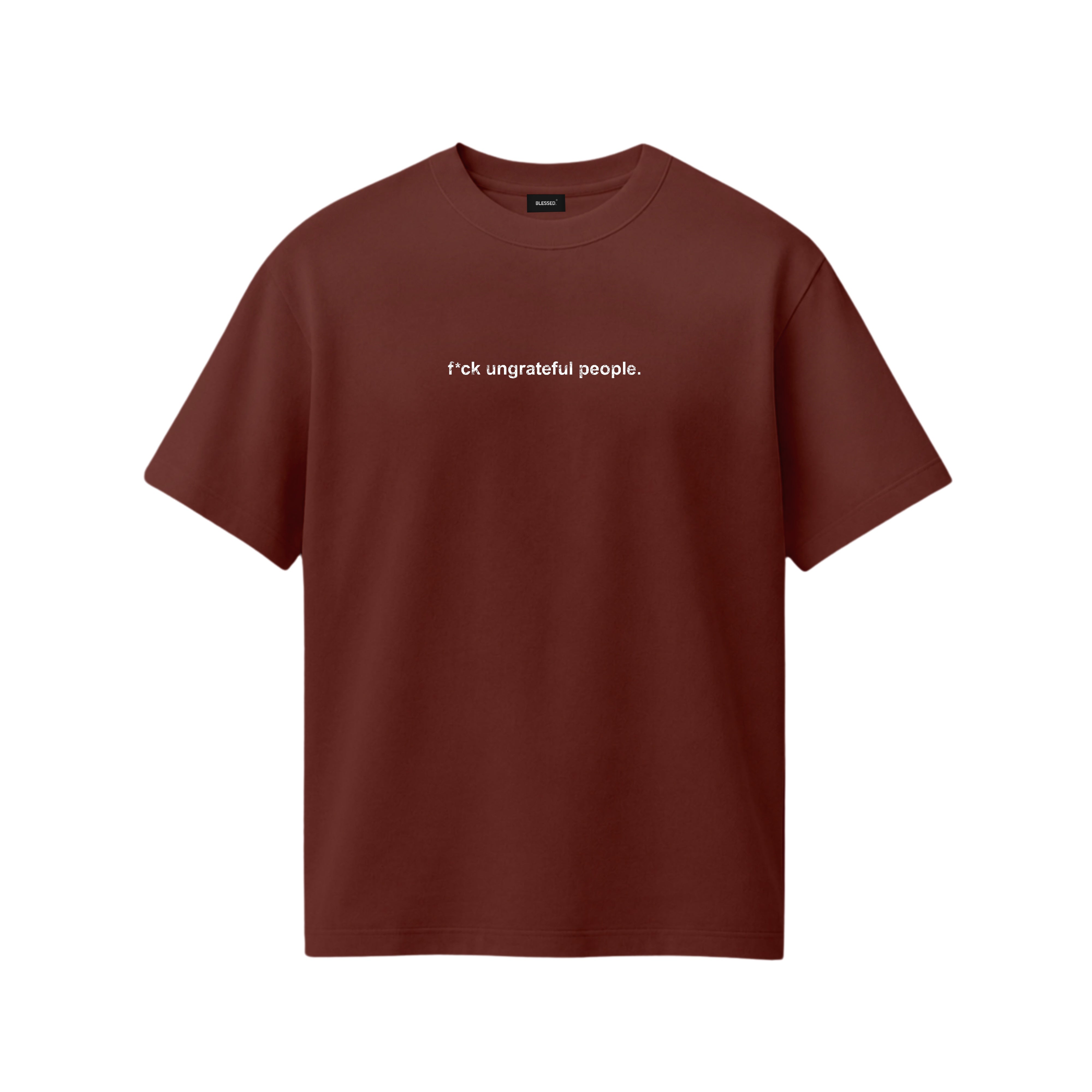 UNGRATEFUL PEOPLE TEE - BROWN